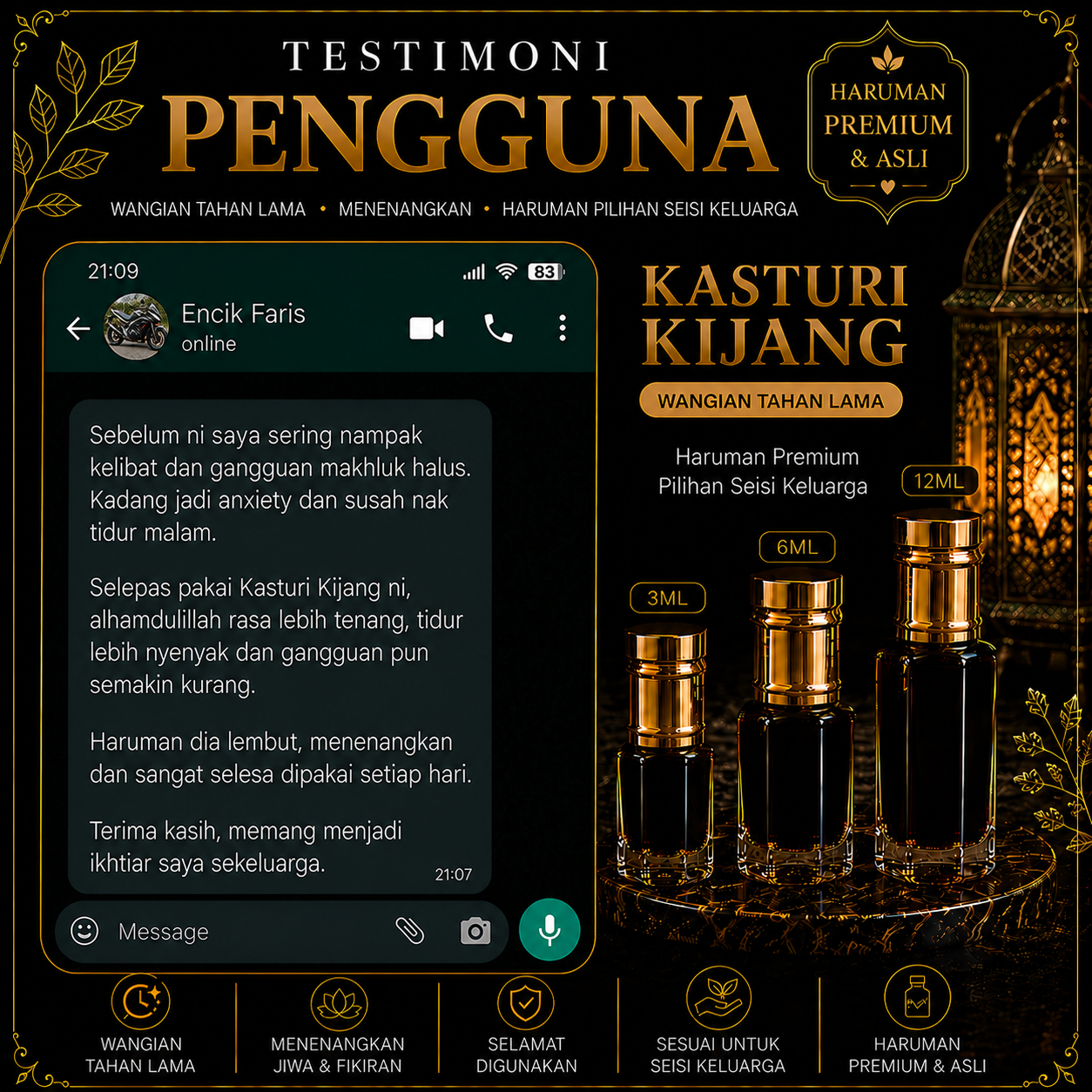 Testimoni Encik Faris