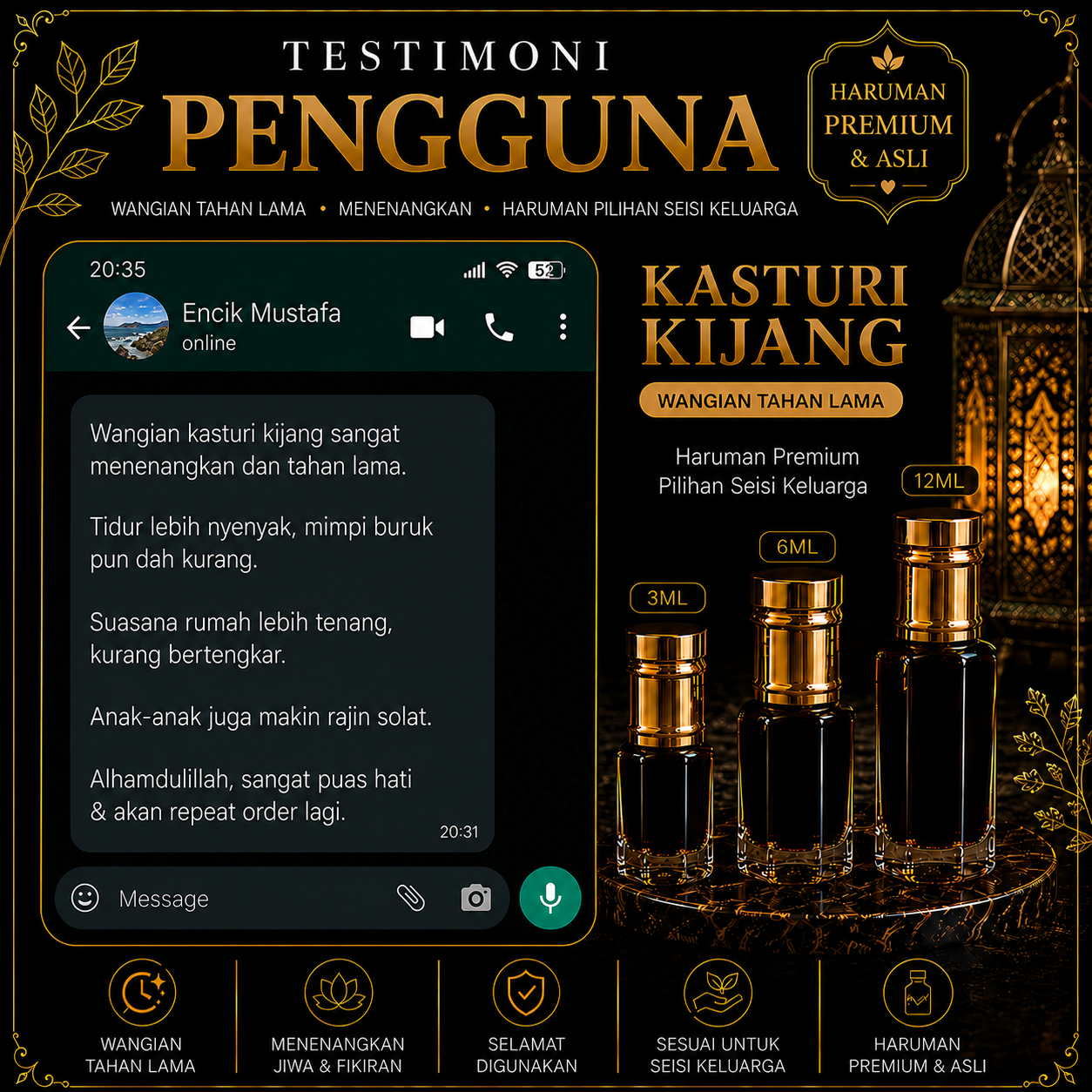 Testimoni Encik Mustafa